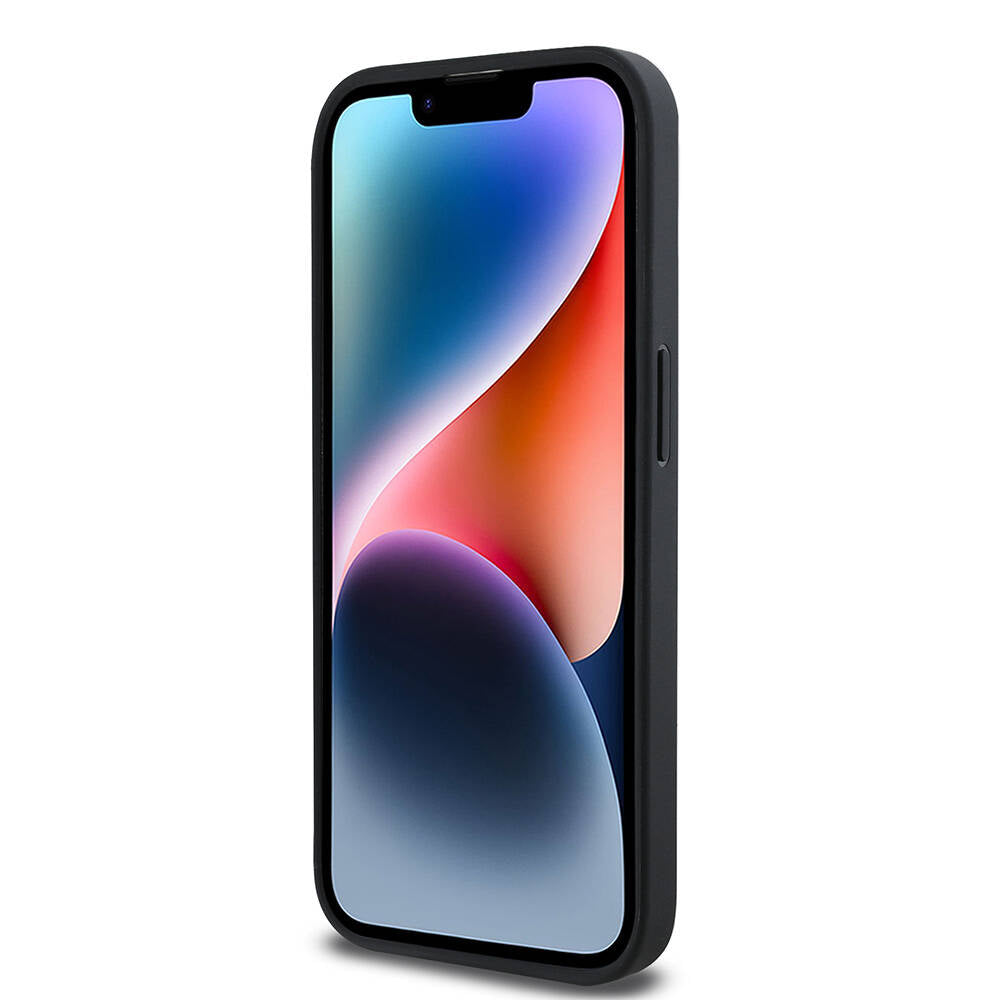 iPhone 14 Pro Max Kılıf Karl Lagerfeld Orjinal Lisanslı M-safe Şarj Özellikli KL Yazılı Hot Stamp Kapak