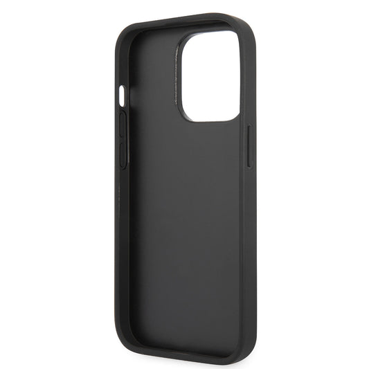 iPhone 14 Pro Max Kılıf Karl Lagerfeld Parlak Taşlı Choupette Dizayn Kapak