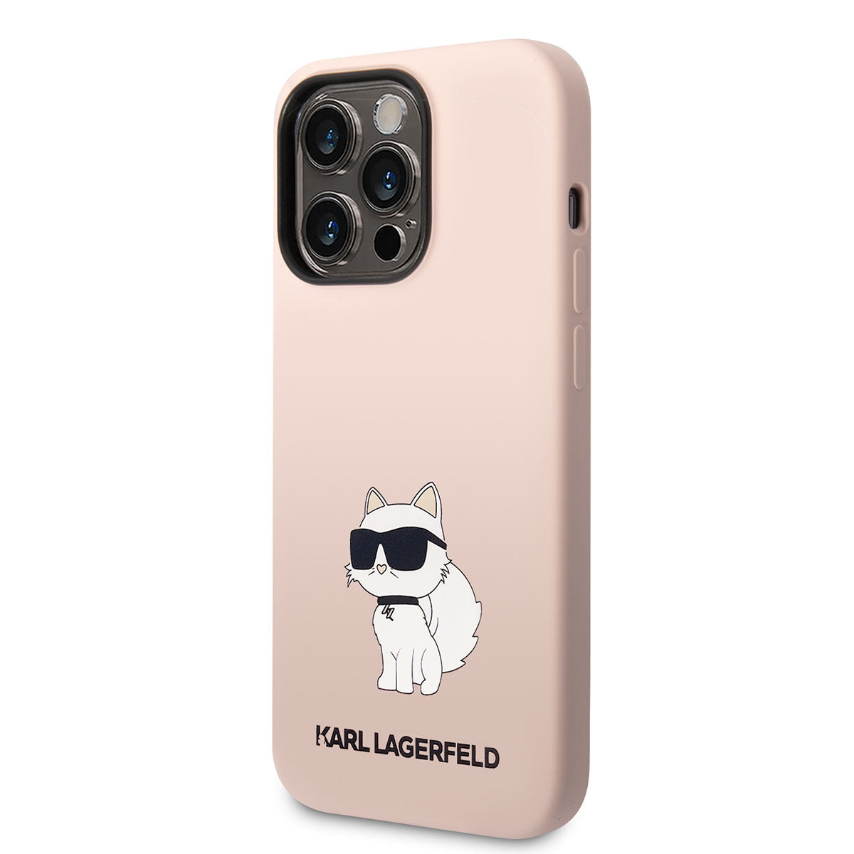 iPhone 14 Pro Max Kılıf Karl Lagerfeld Silikon Choupette Dizayn Kapak