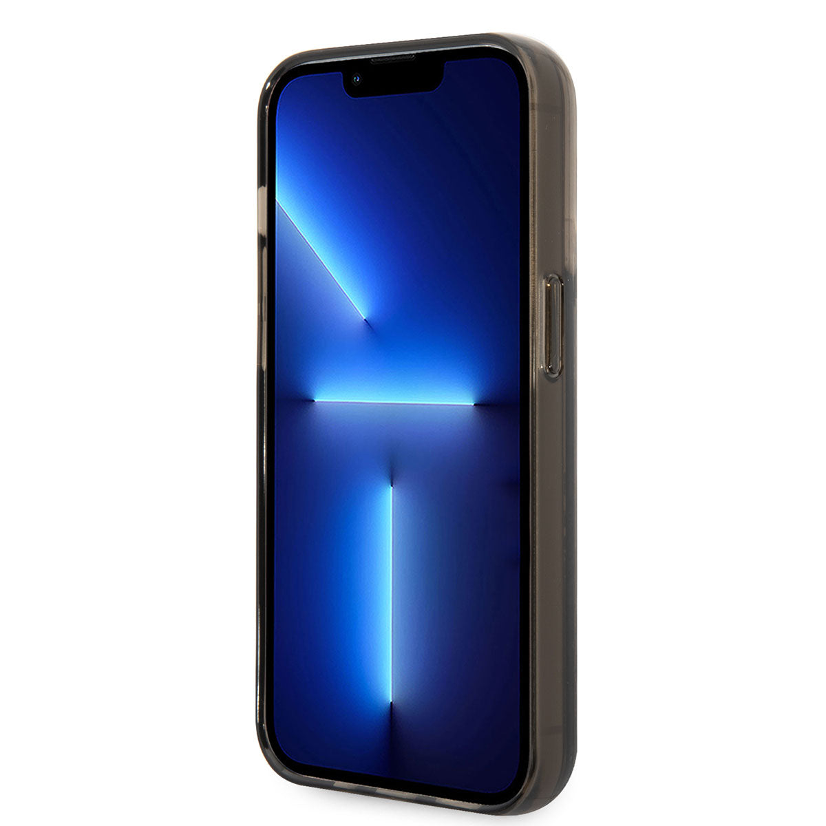 iPhone 14 Pro Max Kılıf Karl Lagerfeld Sıvılı Simli Elong Dizayn Kapak