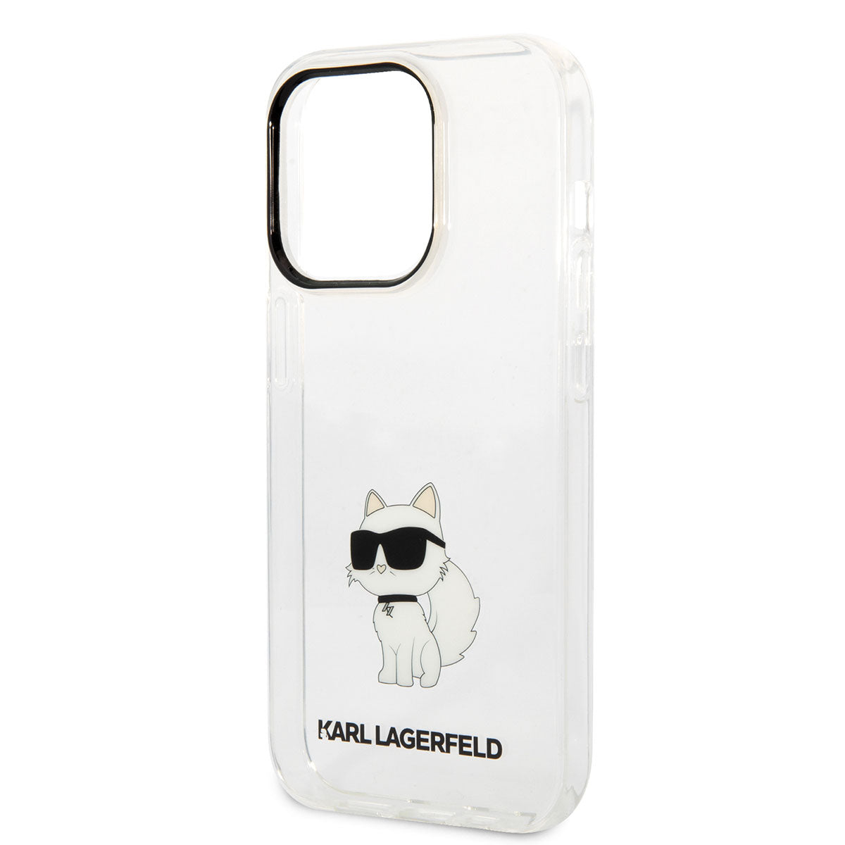 iPhone 14 Pro Max Kılıf Karl Lagerfeld Transparan Choupette Dizayn Kapak