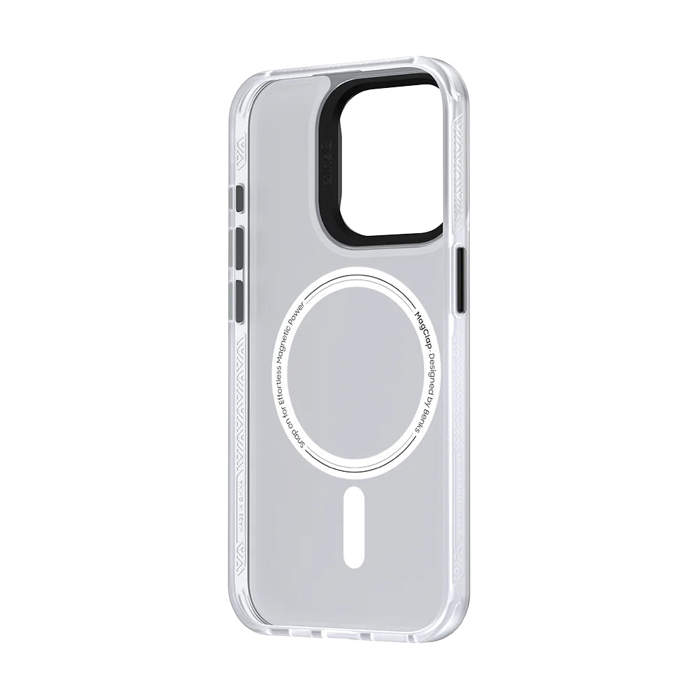 iPhone 14 Pro Max Kılıf M-safe Şarj Özellikli Mekanik Tasarımlı Benks Perspective Serisi Kapak
