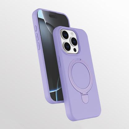 Apple iPhone 14 Pro Max Kılıf M-safe Şarj Özellikli Standlı Zore Samara Kapak