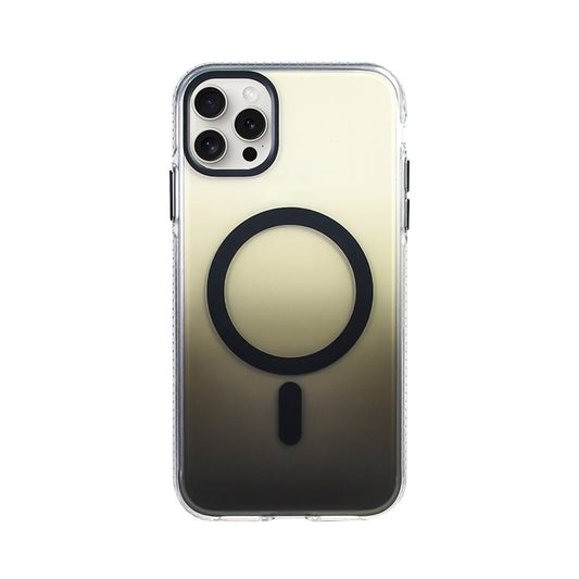 Apple iPhone 14 Pro Max Kılıf M-safe Şarj Özellikli Transparan Renk Geçişli Zore Toros Kapak