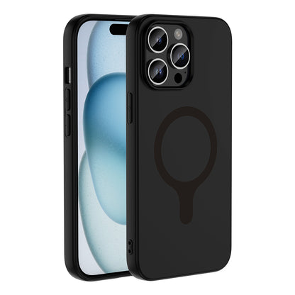 Apple iPhone 14 Pro Max Kılıf M-Safe Şarj Özellikli Zore Aris Silikon Kapak