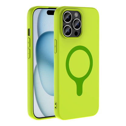 Apple iPhone 14 Pro Max Kılıf M-Safe Şarj Özellikli Zore Aris Silikon Kapak