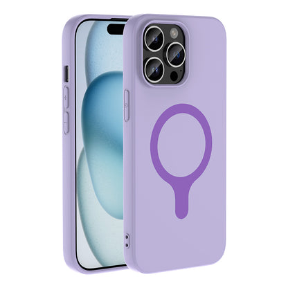 Apple iPhone 14 Pro Max Kılıf M-Safe Şarj Özellikli Zore Aris Silikon Kapak