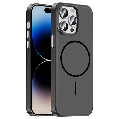 Apple iPhone 14 Pro Max Kılıf M-Safe Şarj Özellikli Zore Lora PC Kapak