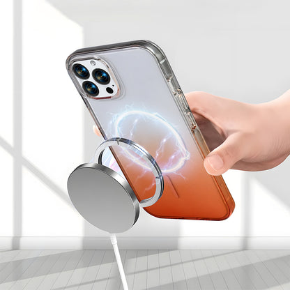 Apple iPhone 14 Pro Max Kılıf M-Safe Şarj Özellikli Zore Septik Silikon Kapak