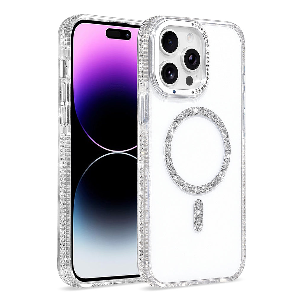 Apple iPhone 14 Pro Max Kılıf M-safe Şarj Özellikli Zore Tera Silikon Kapak