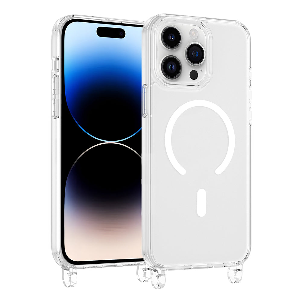 Apple iPhone 14 Pro Max Kılıf M-safe Şarj Özellikli Zore X-Rop Kapak