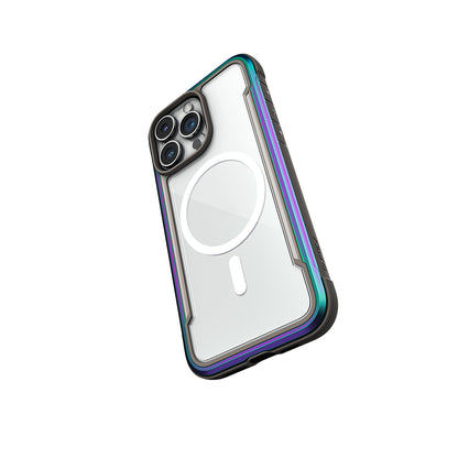 iPhone 14 Pro Max Kılıf M-safe Şarj Özellikli Airbagli Raptic Shield Serisi Şeffaf Arka Yüzey Kapak