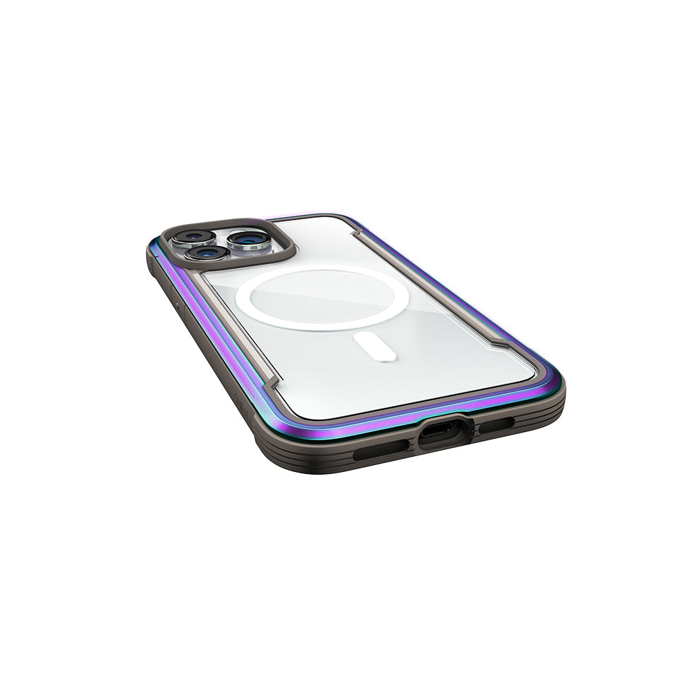iPhone 14 Pro Max Kılıf M-safe Şarj Özellikli Airbagli Raptic Shield Serisi Şeffaf Arka Yüzey Kapak