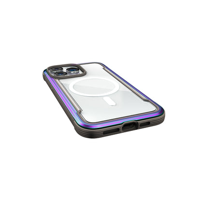 iPhone 14 Pro Max Kılıf M-safe Şarj Özellikli Airbagli Raptic Shield Serisi Şeffaf Arka Yüzey Kapak