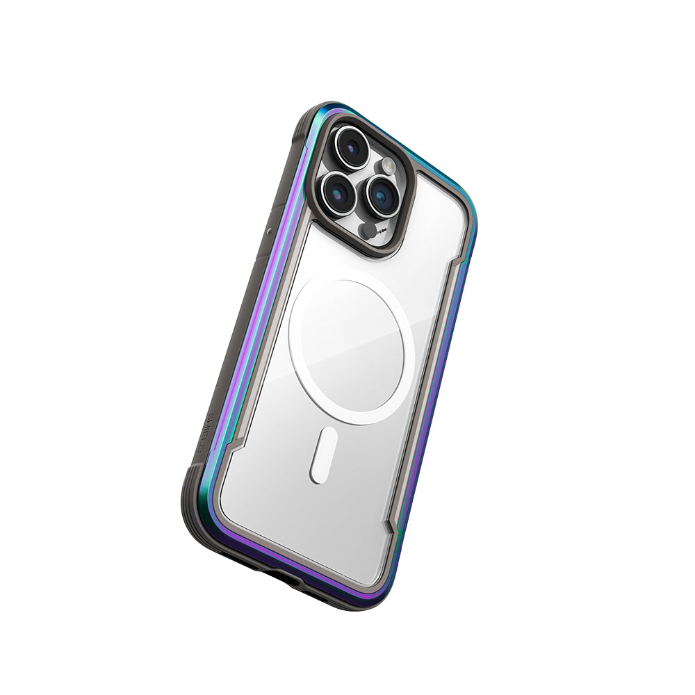 iPhone 14 Pro Max Kılıf M-safe Şarj Özellikli Airbagli Raptic Shield Serisi Şeffaf Arka Yüzey Kapak
