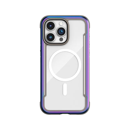 iPhone 14 Pro Max Kılıf M-safe Şarj Özellikli Airbagli Raptic Shield Serisi Şeffaf Arka Yüzey Kapak
