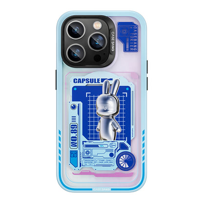 iPhone 14 Pro Max Kılıf M-safe Şarj Özellikli Benks Casebang Rabbit Kapak