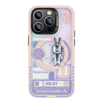iPhone 14 Pro Max Kılıf M-safe Şarj Özellikli Benks Casebang Rabbit Kapak