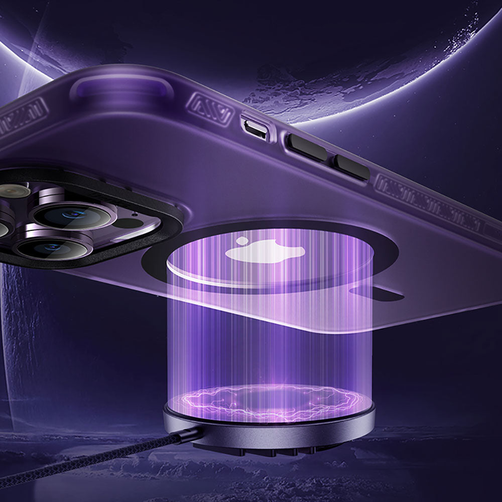 iPhone 14 Pro Max Kılıf M-safe Şarj Özellikli Benks Lucid Armor Kapak