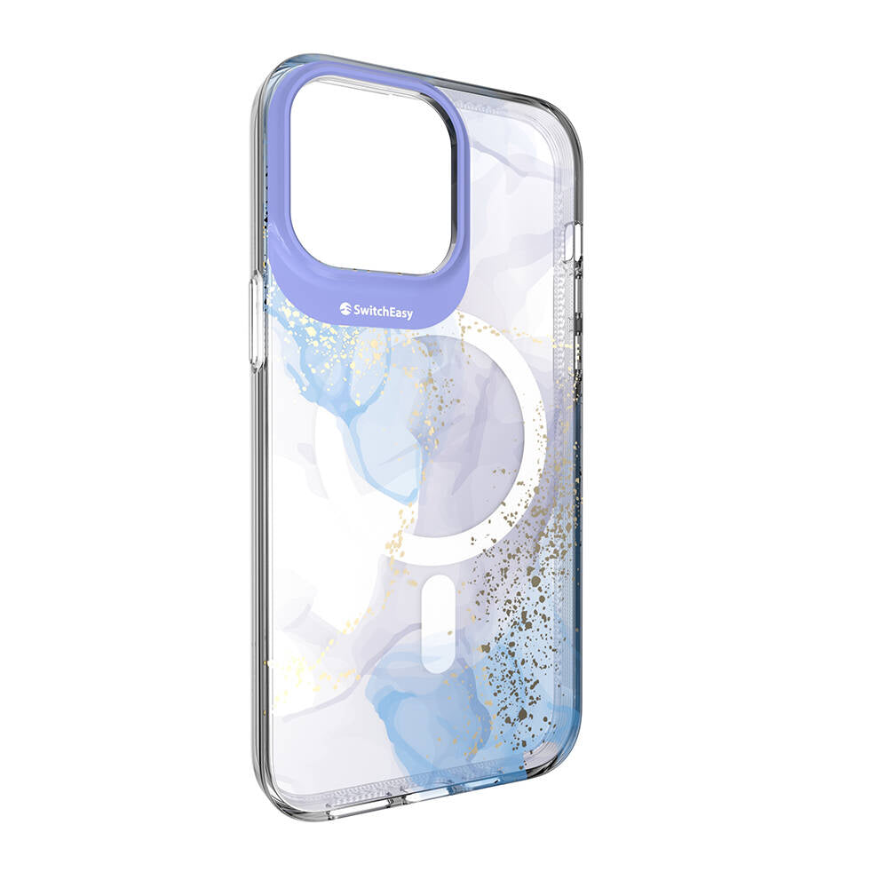 iPhone 14 Pro Max Kılıf M-safe Şarj Özellikli Çift IMD Baskılı Lisanslı Switcheasy Artist-M Veil Kapak