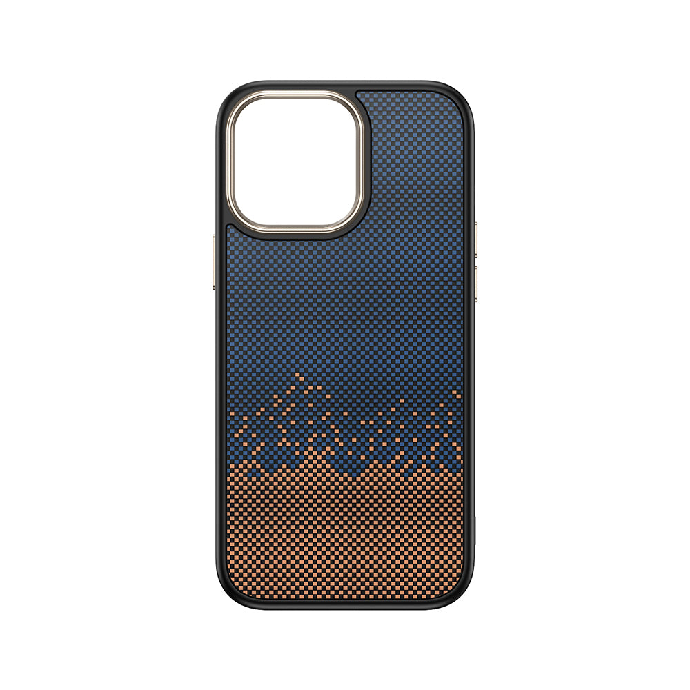 Apple iPhone 14 Pro Max Kılıf M-safe Şarj Özellikli Karbon Fiber Görünümlü Zore Antina Kapak