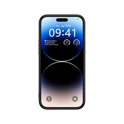 Apple iPhone 14 Pro Max Kılıf M-safe Şarj Özellikli Karbon Fiber Görünümlü Zore Antina Kapak