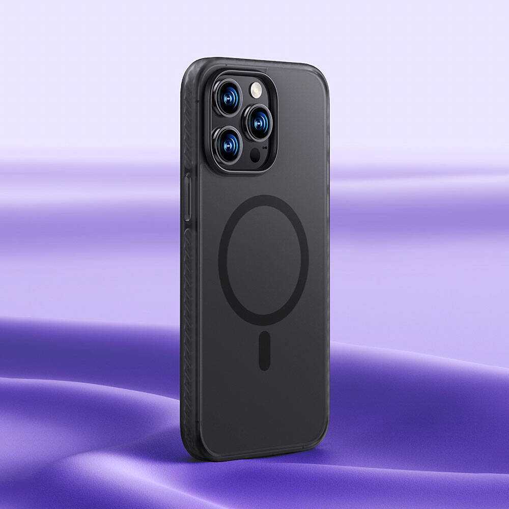 iPhone 14 Pro Max Kılıf M-safe Şarj Özellikli Mat Arka Yüzey Benks Drop Resistance Kapak