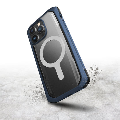 iPhone 14 Pro Max Kılıf M-safe Şarj Özellikli Raptic Secure Serisi Çift Kat TPU Kenarlı Şeffaf Arka Yüzeyli Kapak