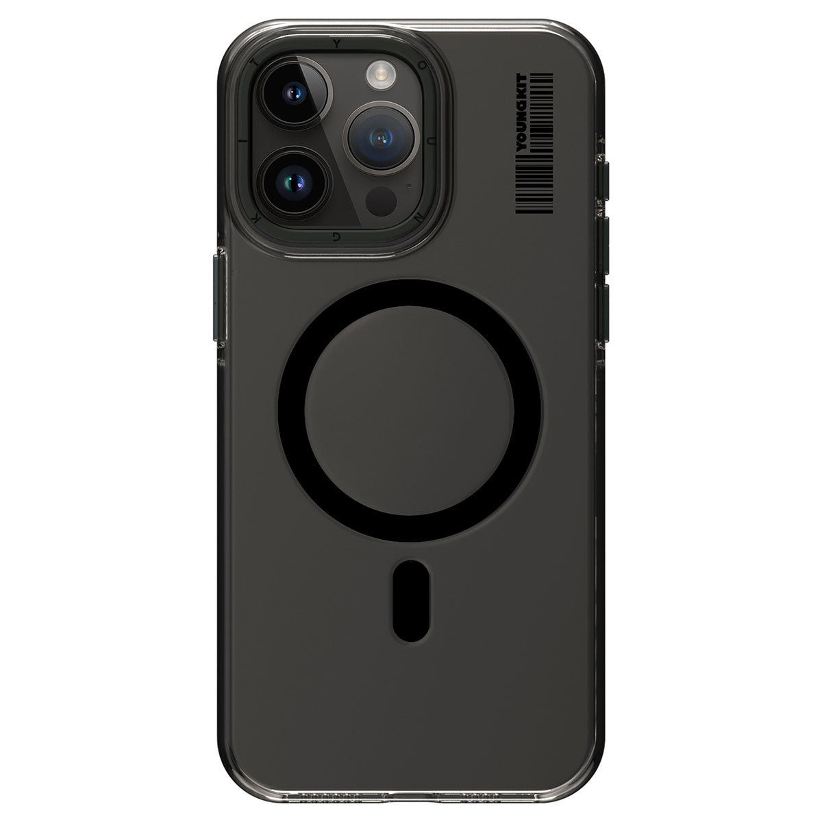 iPhone 14 Pro Max Kılıf M-safe Şarj Özellikli Şeffaf Youngkit Crystal Shield Serisi Kapak