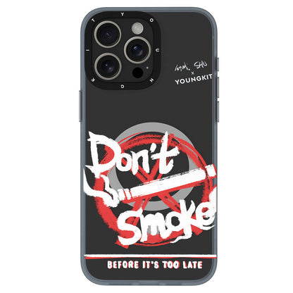 iPhone 14 Pro Max Kılıf M-safe Şarj Özellikli Shu Tasarımlı Youngkit City Serisi Kapak