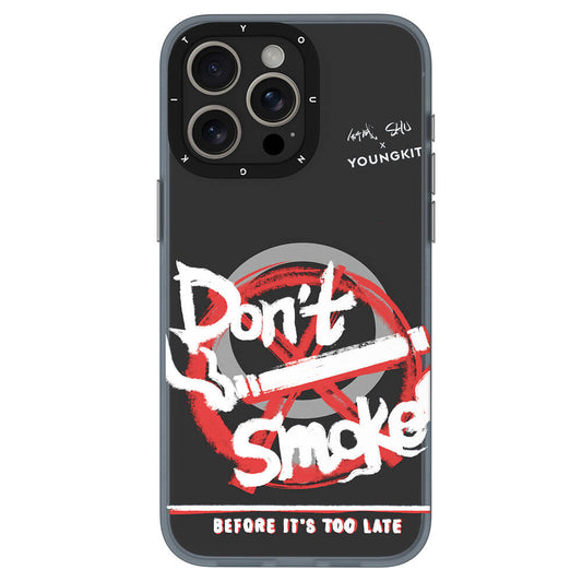 iPhone 14 Pro Max Kılıf M-safe Şarj Özellikli Shu Tasarımlı Youngkit City Serisi Kapak