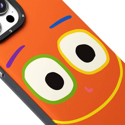 iPhone 14 Pro Max Kılıf M-safe Şarj Özellikli Sunshine Tasarımlı Youngkit Daily Happy Serisi Kapak