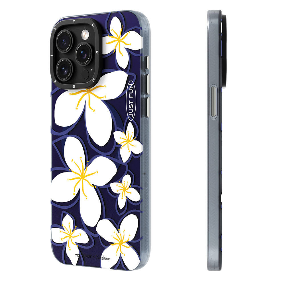 iPhone 14 Pro Max Kılıf M-safe Şarj Özellikli Sunshine Tasarımlı Youngkit Smile Serisi Kapak