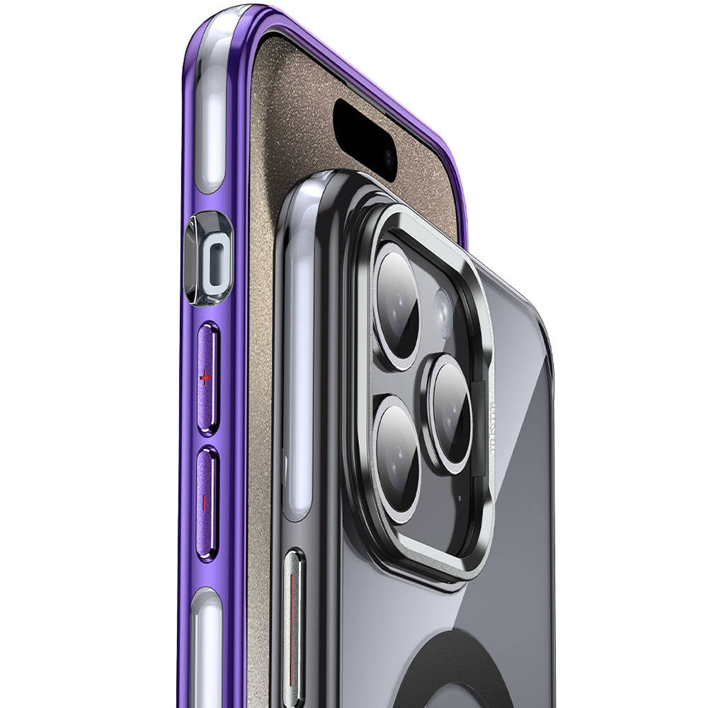 iPhone 14 Pro Max Kılıf M-safe Şarj Özellikli Wlons Standlı Efsane Kapak