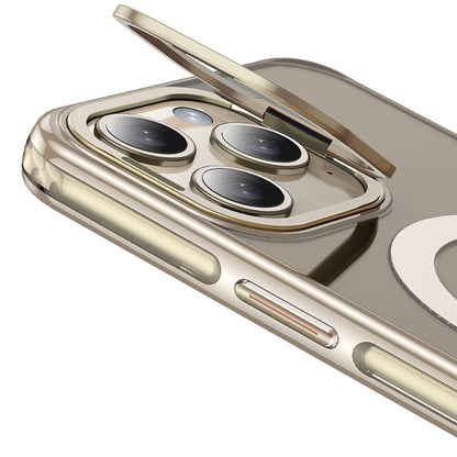iPhone 14 Pro Max Kılıf M-safe Şarj Özellikli Wlons Standlı Efsane Kapak