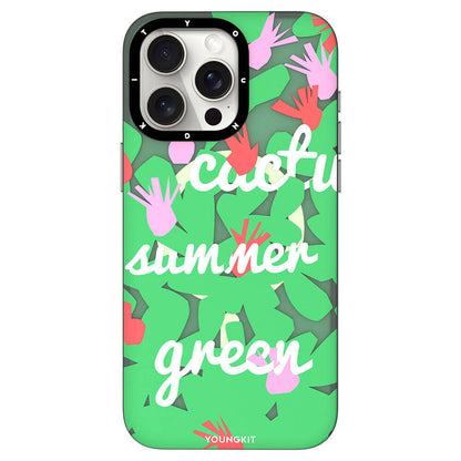 iPhone 14 Pro Max Kılıf M-safe Şarj Özellikli Yaz Meyvesi Desenli Youngkit Fruity Flavour Serisi Kapak