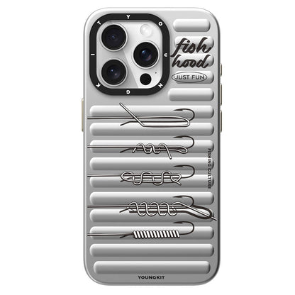 iPhone 14 Pro Max Kılıf M-safe Şarj Özellikli Youngkit Fishing Serisi Kapak