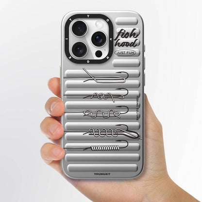 iPhone 14 Pro Max Kılıf M-safe Şarj Özellikli Youngkit Fishing Serisi Kapak