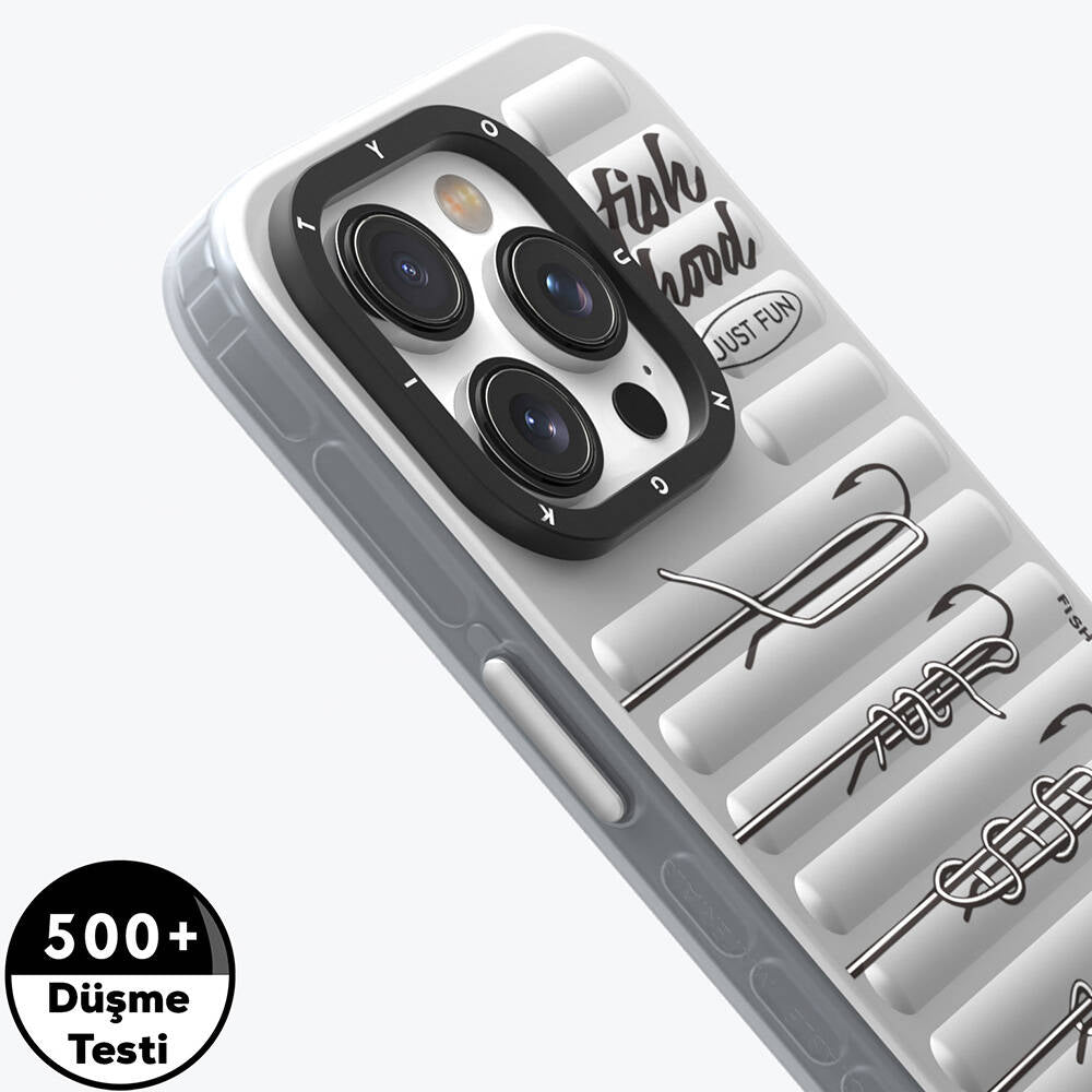 iPhone 14 Pro Max Kılıf M-safe Şarj Özellikli Youngkit Fishing Serisi Kapak