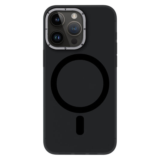 iPhone 14 Pro Max Kılıf M-safe Şarj Özellikli Youngkit Hidden Sand Serisi Kapak