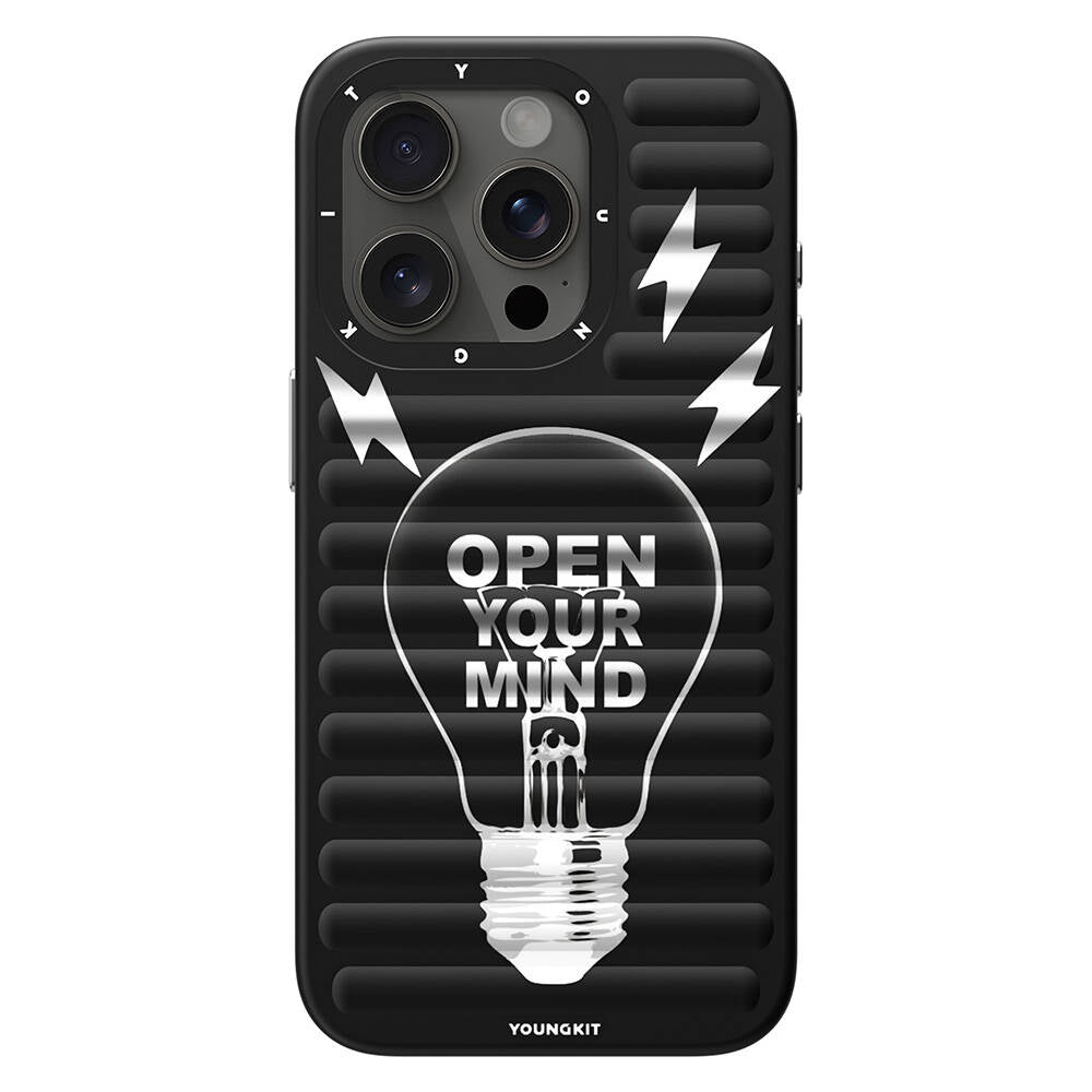 iPhone 14 Pro Max Kılıf M-safe Şarj Özellikli Youngkit Open Mind Serisi Kapak