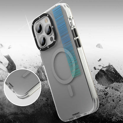 iPhone 14 Pro Max Kılıf M-safe Şarj Özellikli Youngkit Pure Serisi Kapak
