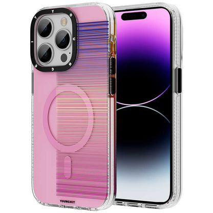 iPhone 14 Pro Max Kılıf M-safe Şarj Özellikli Youngkit Pure Serisi Kapak