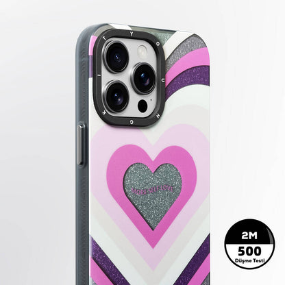 iPhone 14 Pro Max Kılıf M-safe Şarj Özellikli Youngkit Star Dazzle Serisi Kapak