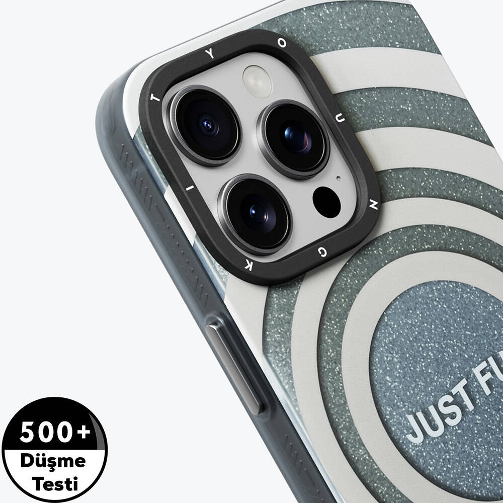 iPhone 14 Pro Max Kılıf M-safe Şarj Özellikli Youngkit Star Dazzle Serisi Kapak