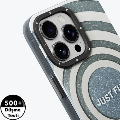 iPhone 14 Pro Max Kılıf M-safe Şarj Özellikli Youngkit Star Dazzle Serisi Kapak