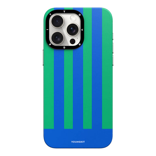 iPhone 14 Pro Max Kılıf M-safe Şarj Özellikli Youngkit Striped Piano Keys Serisi Kapak