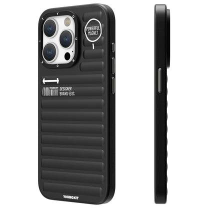 iPhone 14 Pro Max Kılıf Mat Renkli Tasarım YoungKit Original Serisi Kapak