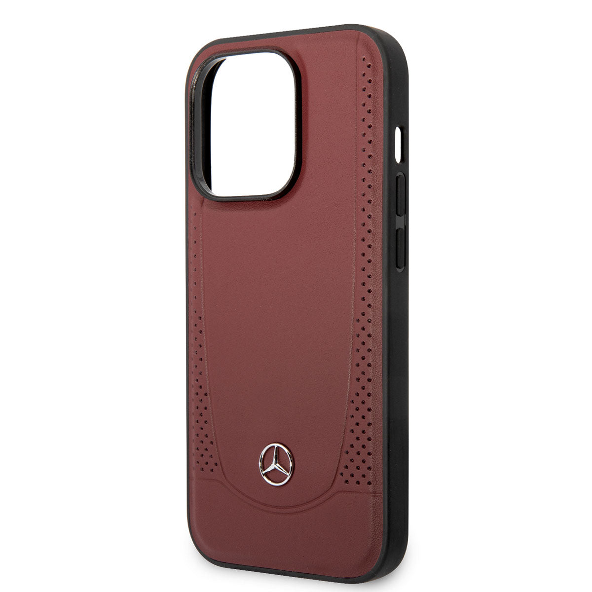 iPhone 14 Pro Max Kılıf Mercedes Benz M-safe Şarj Özellikli Urban Deri Kapak