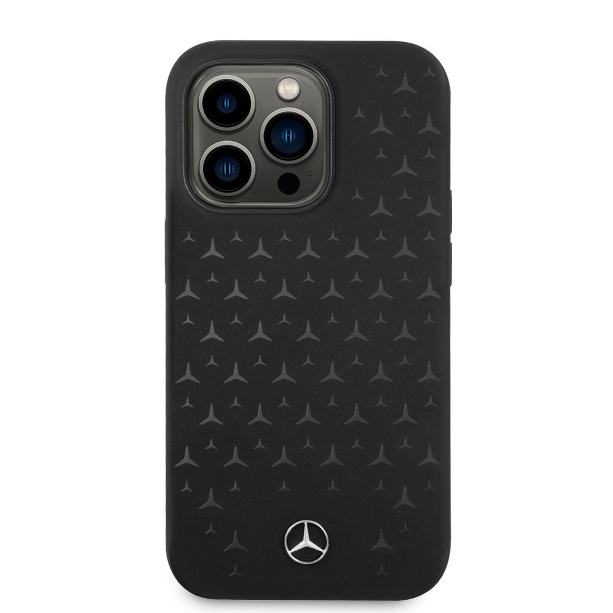 iPhone 14 Pro Max Kılıf Mercedes Benz M-safe Şarj Özellikli Yıldızlı Dizayn Silikon Kapak